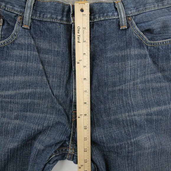 Levi's Mens 559 Relazed Straight Leg Jeans Medium Wash Denim Cotton Size 42x30 - Picture 5 of 10